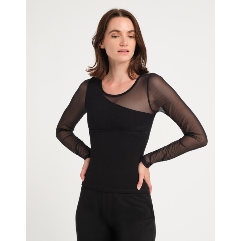 Teeshirt asymétrique TEMPS DANSE