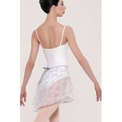 Jupette asymétrique Ballet Rosa gris Millie - Mademoiselle Danse