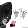 Boucles d'oreilles arabesque