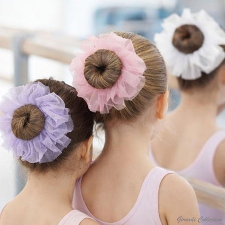 Chouchou tulle pailleté