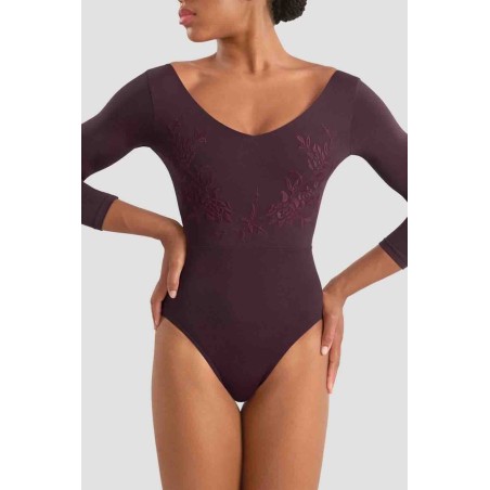 Justaucorps manches 3/4 BLOCH