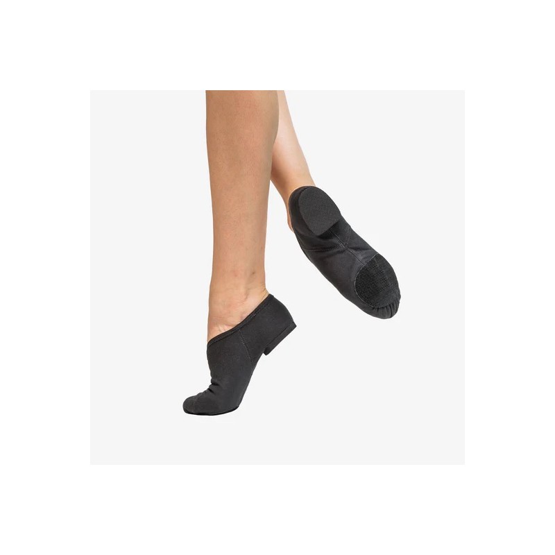 Chaussons toile black SO DANCA JZ75