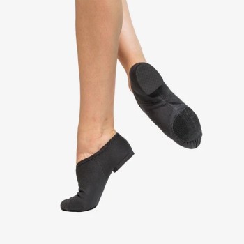 Chaussons toile black SO...