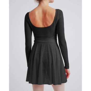 Top manches longues en résille