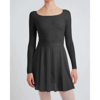 Top manches longues en résille