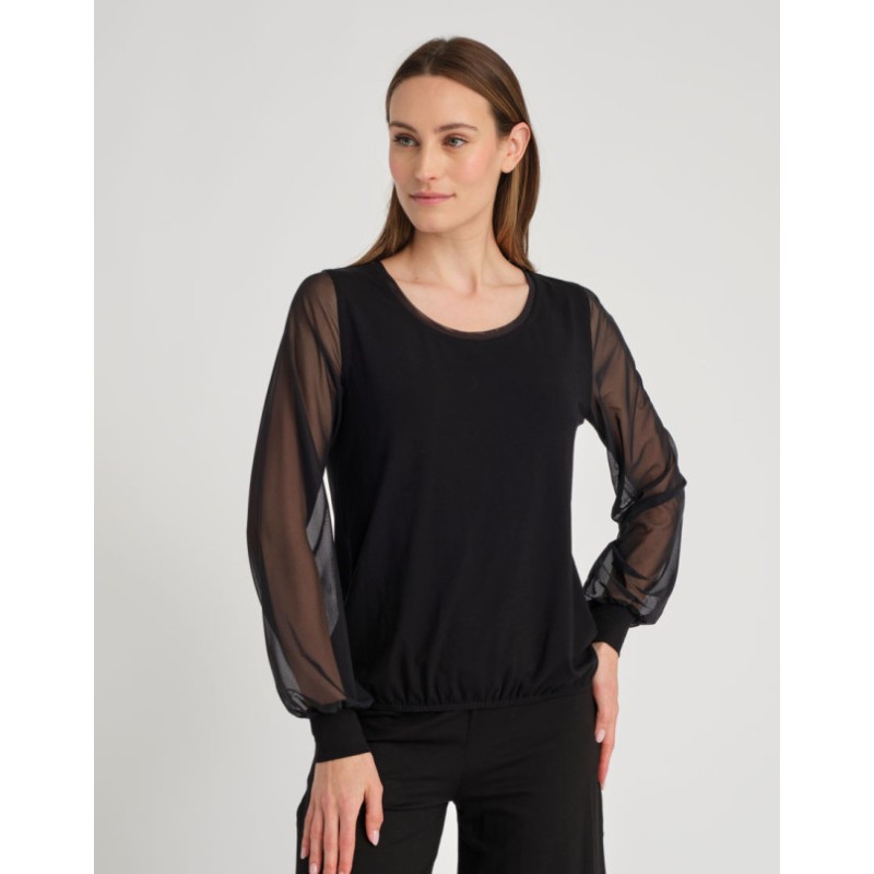 Teeshirt manches longues tulle TEMPS DANSE