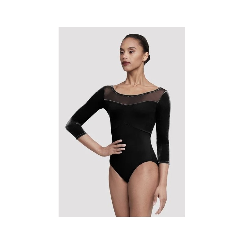 Justaucorps manches 3/4 BLOCH