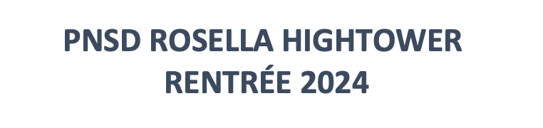 PNSD 2025 - Filles